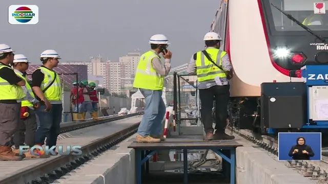 Dirut PT Jakpro Satya Heragandhi optimis LRT bisa digunakan saat Asian Games, Agustus mendatang.