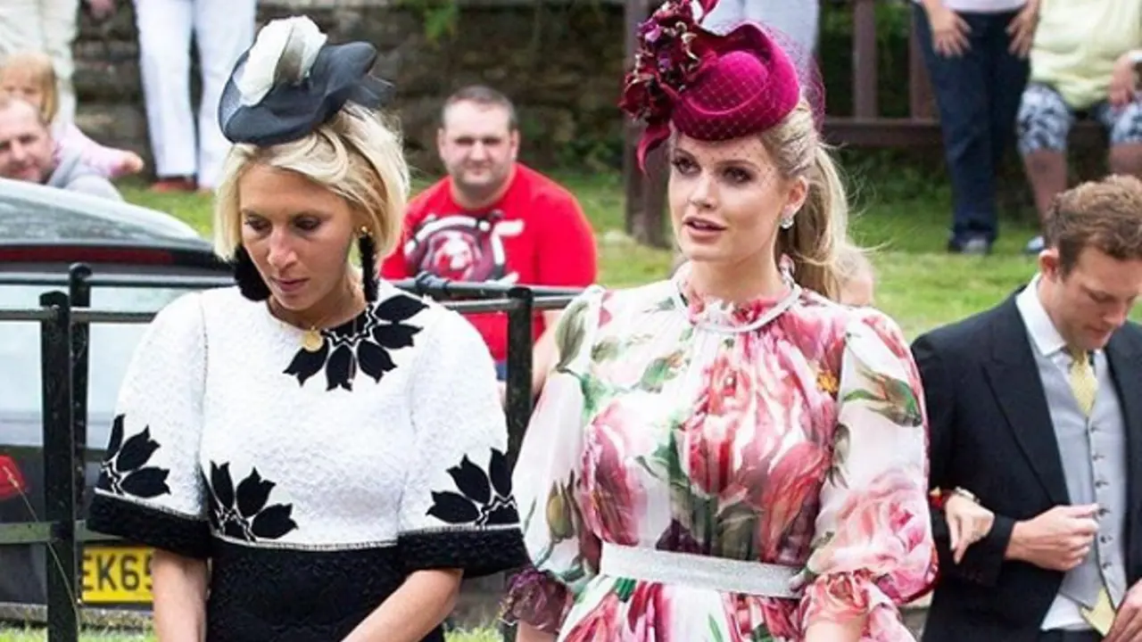 Meghan Markle dan Lady Kitty Spencer Adu Gaun Floral, Kece Siapa?
