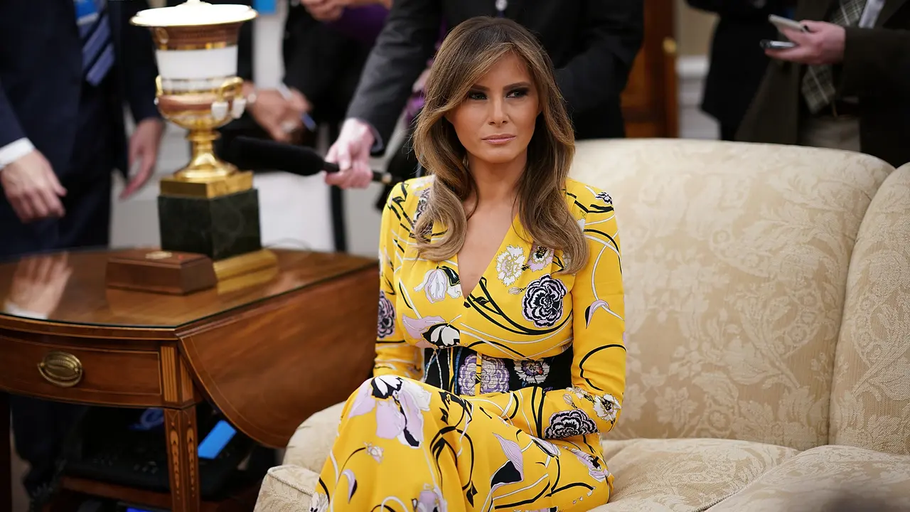 Melania Trump Sambut PM India