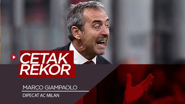 Berita video AC Milan memecat Marco Giampaolo pada Selasa (8/10/2019). Giampaolo mencetak rekor klub setelah pemecatan tersebut. Rekor apakah itu?