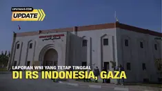 Warga Negara Indonesia, Fikri melaporkan kondisi Rumah Sakit Indonesia di Gaza. Laporan ini disampaikan sebelum Rumah Sakit Indonesia di Jalur Gaza terkena serangan Israel.