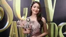 Natasha Wilona SCTV Awards 2019. (Adrian Putra/Fimela.com)