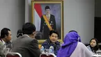 KPU gelar rapat evaluasi tahapan pencalonan Pilkada 2015 bersama KPK, BNN dan IDI, Jakarta, Senin (21/3) Evaluasi dilakukan karena terdapat kepala daerah yang baru saja dilantik tetapi malah diciduk BNN karena terlibat narkoba. (Liputan6.com/Helmi Afandi)