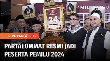 Partai Ummat dinyatakan lolos verifikasi faktual dan resmi ditetapkan sebagai peserta Pemilu 2024. Dalam Pemilu mendatang, Partai Ummat mendapat nomor urut 24.