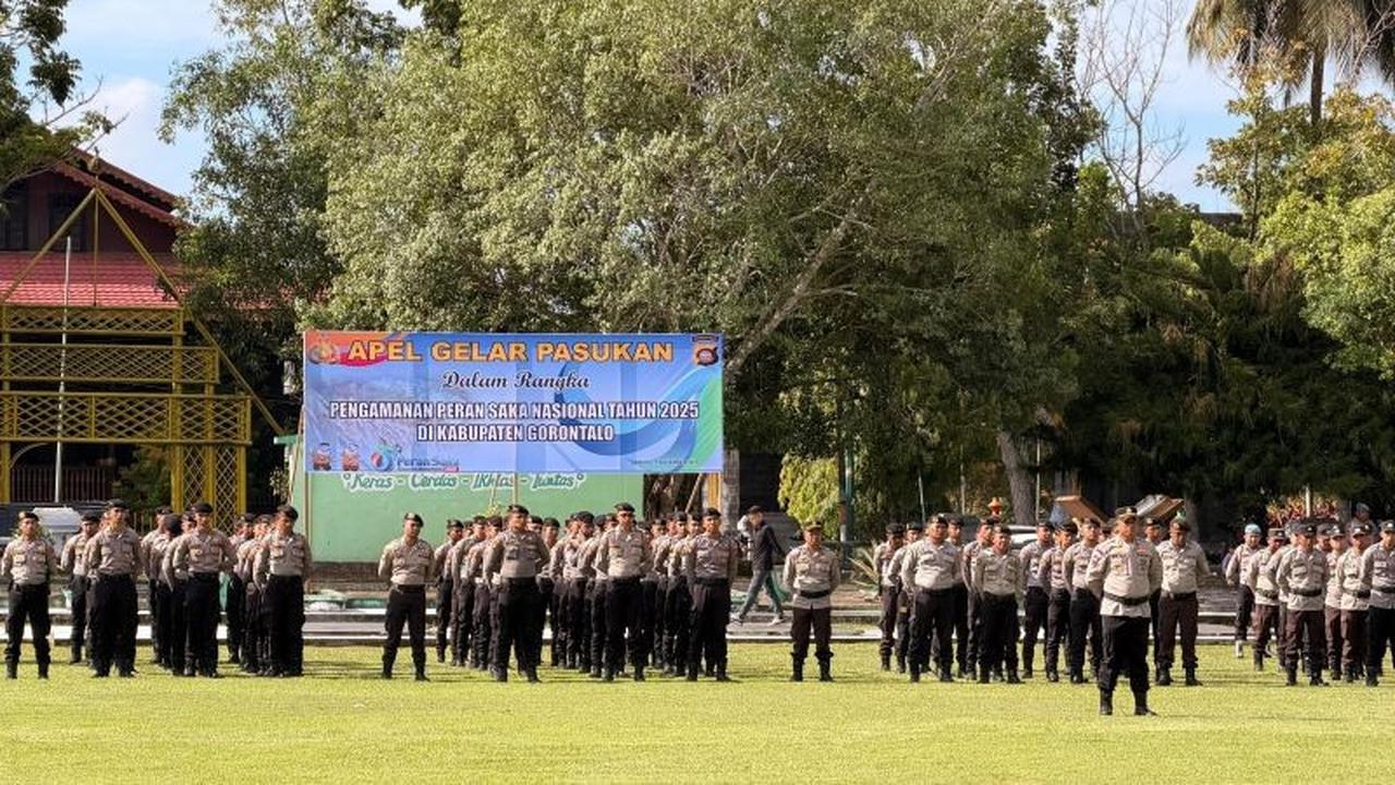Ribuan Peserta! Tim Gabungan Siap Amankan Peran Saka Nasional 2025 di Gorontalo