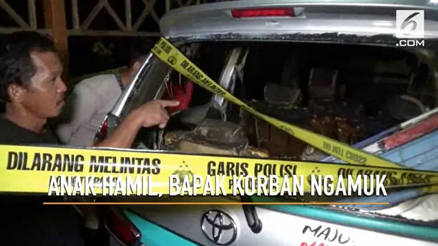 Pria asal Majene, Sulawesi Barat mengamuk dan membakar mobil milik tetangganya, yang diduga telah menghamili anak gadisnya.