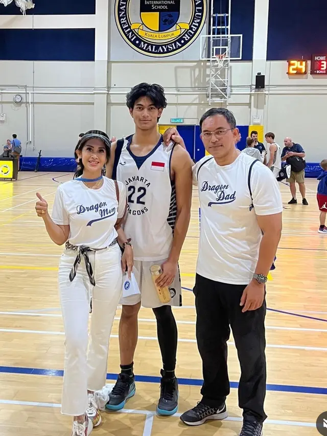 Marco Anak Diah Permatasari Tanding Basket