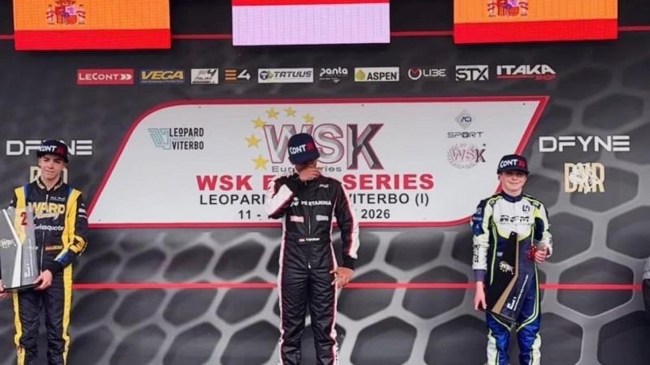 Qarrar Firhand Juara WSK Euro Series 2026: Kibarkan Merah Putih di Italia