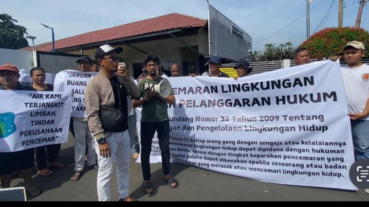 Protes Puluhan Tahun Tak Direspons, Warga Depok Demo Pabrik Ragi Lantaran Cemari Lingkungan