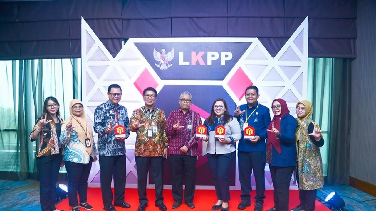 Kualitas Pengadaan Barang/Jasa Meningkat, Kemenkumham Borong Penghargaan dari LKPP