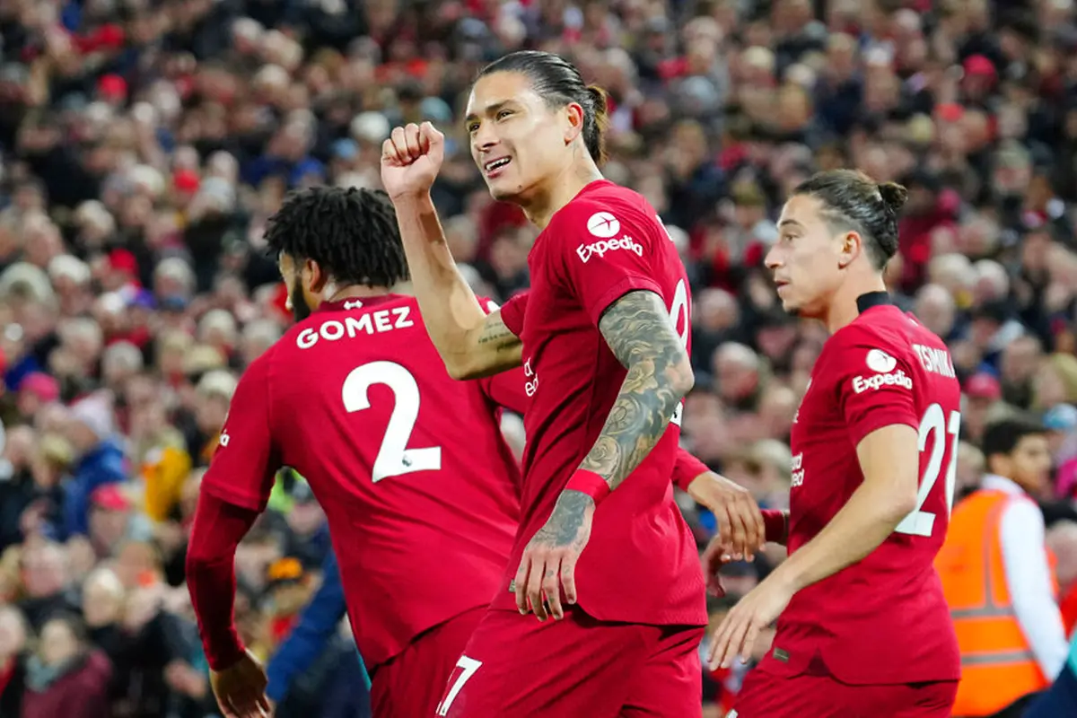 Darwin Nunez Bawa Liverpool Taklukkan West Ham United di Liga Inggris