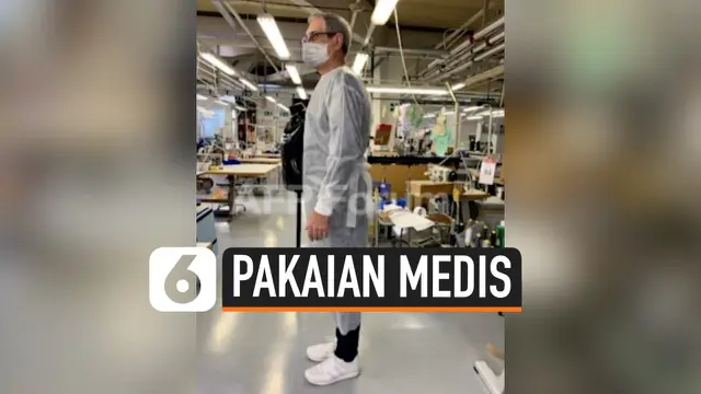 VIDEO: Giorgi Armani Produksi Pakaian Medis Sekali Pakai untuk RS Italia