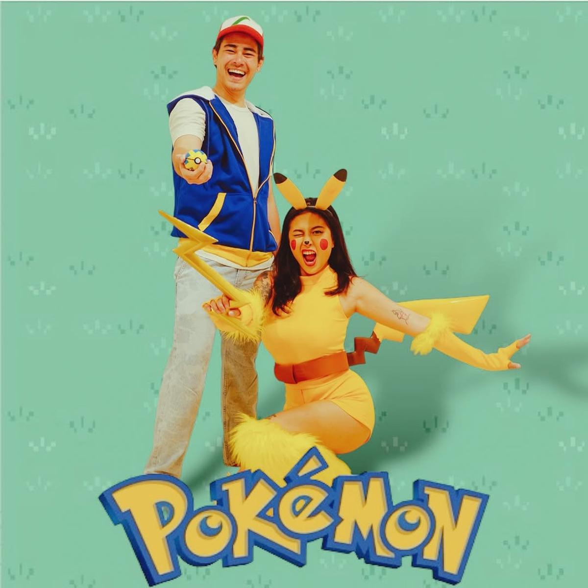 Potret Kocak Awkarin dan Abyakta Ernoult Cosplay Karakter Film, dari Deadpool hingga Pokemon
