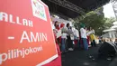 Perempuan Indonesia untuk Joko Widodo-KH Ma'ruf Amin (P-IJMA) mendeklarasikan dukungannya di Rumah Aspirasi, Jakarta, Sabtu (22/9). P-IJMA mendukung Jokowi-Ma'ruf di Pilpres 2019. (Liputan6.com/Herman Zakharia)
