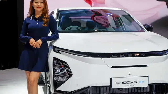 Natasha Wilona Berbagi Pengalaman Menggunakan Chery Omoda 5 (Amal/Liputan6.com)