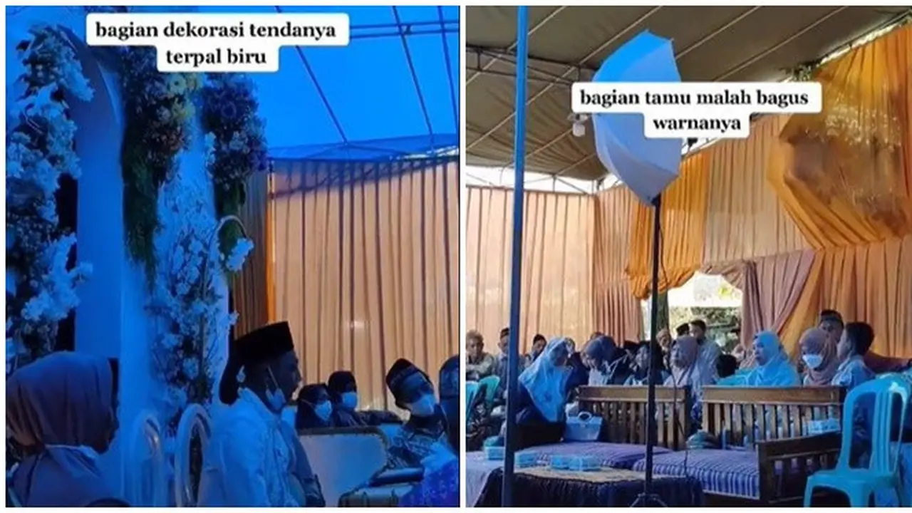 Kocak, 5 Potret Salah Pilih Dekorasi Pernikahan Ini Bikin Ketawa