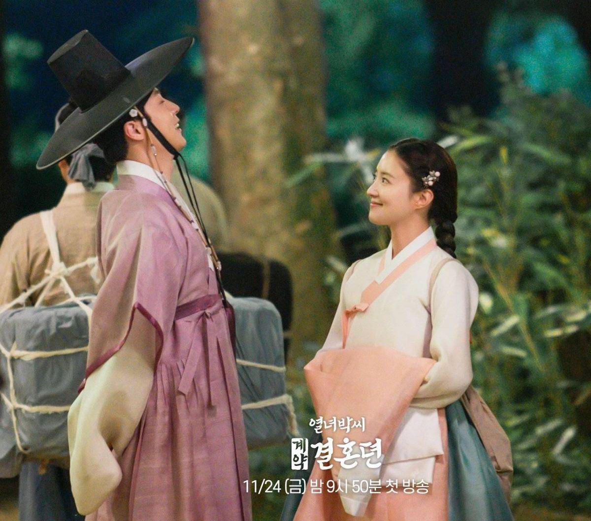"The Story of Park’s Marriage Contract" menghadirkan kombinasi menarik antara romance, time travel, dan konflik emosional.