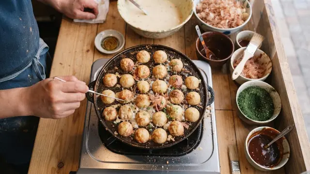 Cara membuat takoyaki bulat dan anti kempes