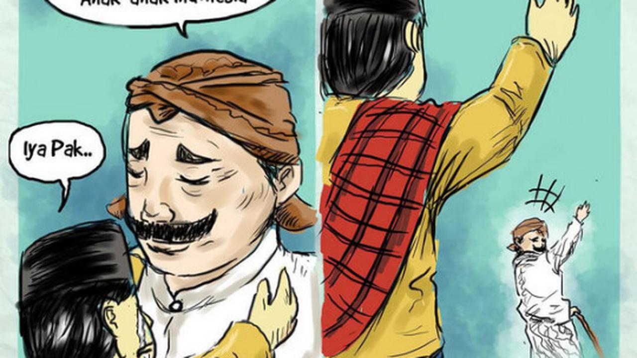 Pak Raden meninggal, meme duka cita bertebaran di dunia maya