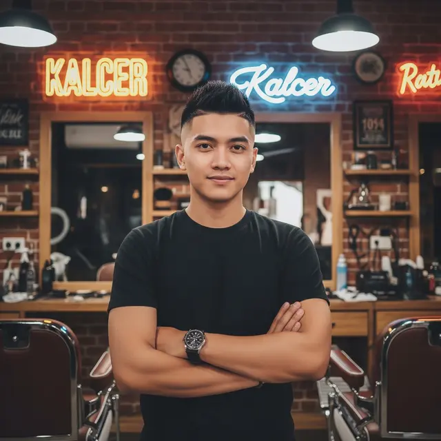Model Rambut Pria Pendek Berdiri