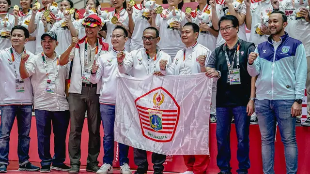 DKI Jakarta merebut emas basket putra dan putri 5on5 di PON 2024