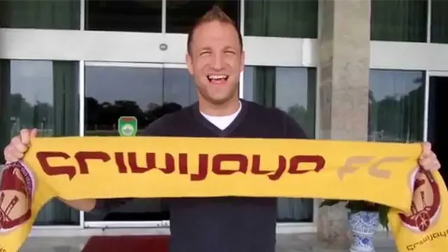 Pemain Sriwijaya FC Goran Ljubojevic
