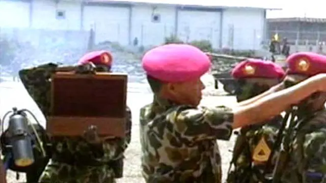 Tradisi Pembaretan Pasukan TNI AL