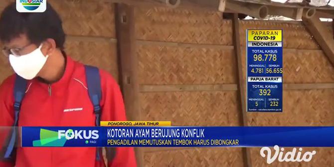 VIDEO: Warga Desa di Ponorogo Memagar Tembok Rumah Tetangganya, Kenapa?
