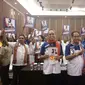 Cagub Benny K Harman mengaku senang dapat nomor urut 3 di PIlkada NTT.