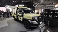 Rangga Concept Mobile Cafe tampil menggoda di Japan Mobility Show 2023 di Tokyo, Jepang. (Septian/Liputan6.com)