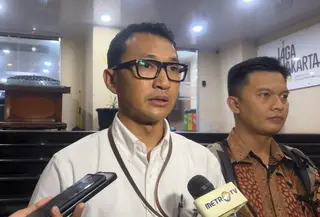 _Jubir KPK Budi Prasetyo Diperiksa Penyidik Polda Metro Jaya