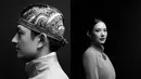 Tampilan Athina Papadimitriou dan Rio Haryanto yang tampil begitu bersahaja dalam foto prewedding. [Foto: Instagram/ Bridestory/ Foto by: @leonardiwedding]