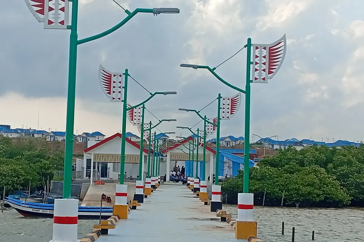 Kampung Nelayan Merah Putih di Batam. (Liputan6.com/Ajang Nurdin)