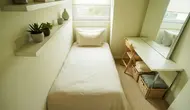 7 Desain Kamar Tidur 1.5 x 2 Meter yang Estetik dan Hemat, Bikin Ruang Mungil Terasa Lega