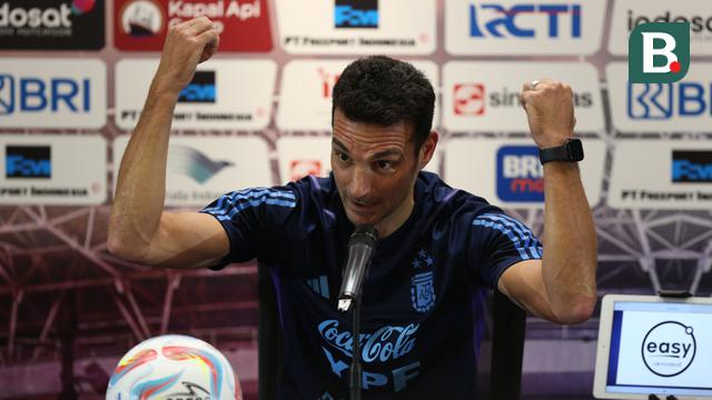 Konferensi Pers Timnas Argentina Jelang FIFA Matchday Melawan Timnas Indonesia