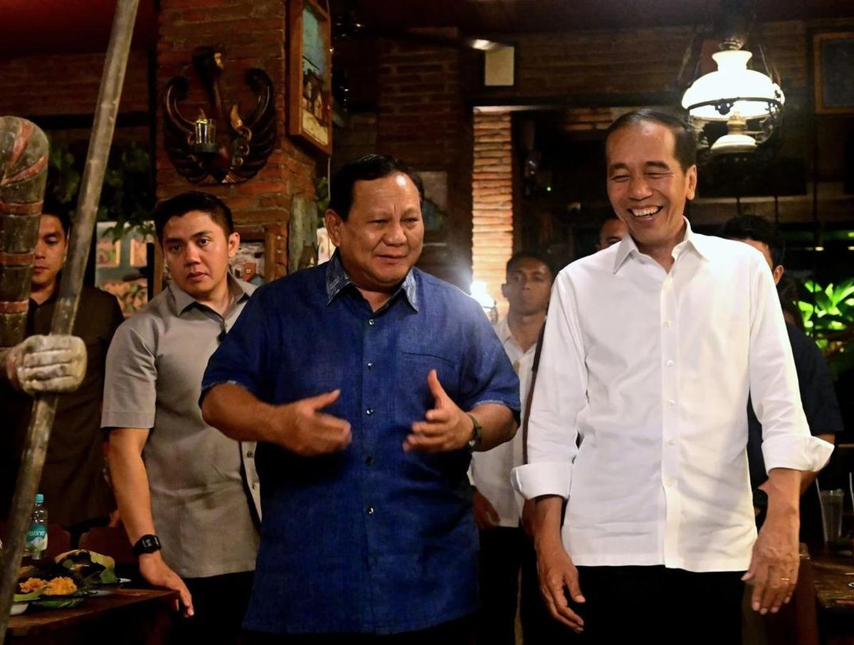 Prabowo bertemu Jokowi di Solo