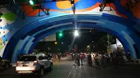 Jembatan Pelangi Bandung. (Liputan6.com/Kukuh Saokani)