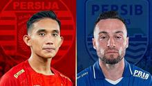 Persija Jakarta vs Persib Bandung di BRI Super League 2025/2026. (Bola.com/Gemini AI/Ario Yosia)