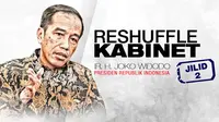 Reshuffle Kabinet Jilid II (Liputan6.com/Triyasni)