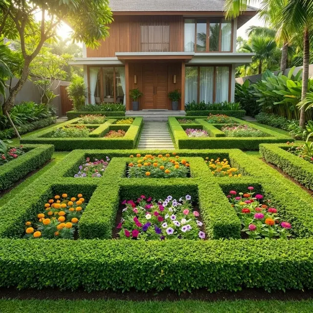 Inspirasi Taman Depan Rumah Tanpa Pagar yang Estetik