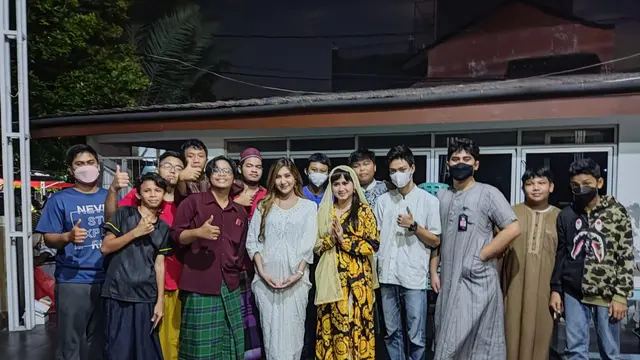 Kumpulan Jurnalis Sinema Indonesia (KJSI) bersama artis-artis Ibu Kota menggelar silaturahim Ramadhan 2022