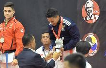 Pertama kalinya karateka Indonesia raih emas di kejuaraan dunia