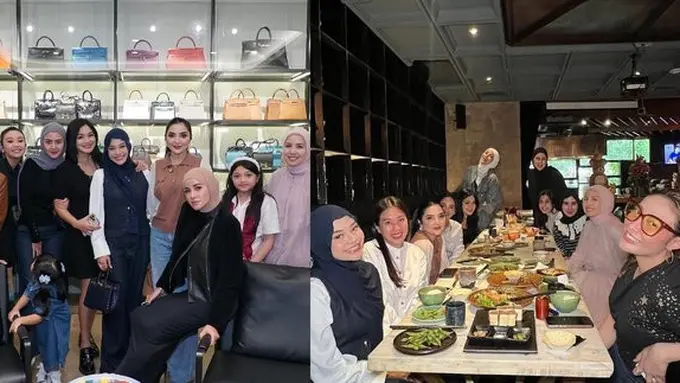 Potret Geng Artis Cendol Kembali Gelar Arisan (credit: instagram/titi_kamall/ririnekawati)