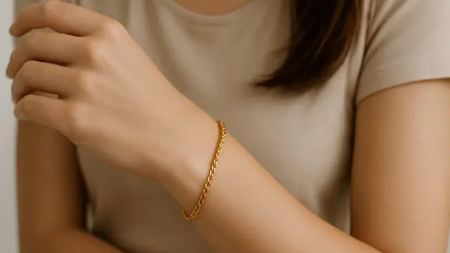 Model Gelang Rantai Twist