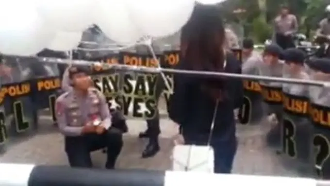 Sekompi Polisi Datangi Kampus Katolik Semarang