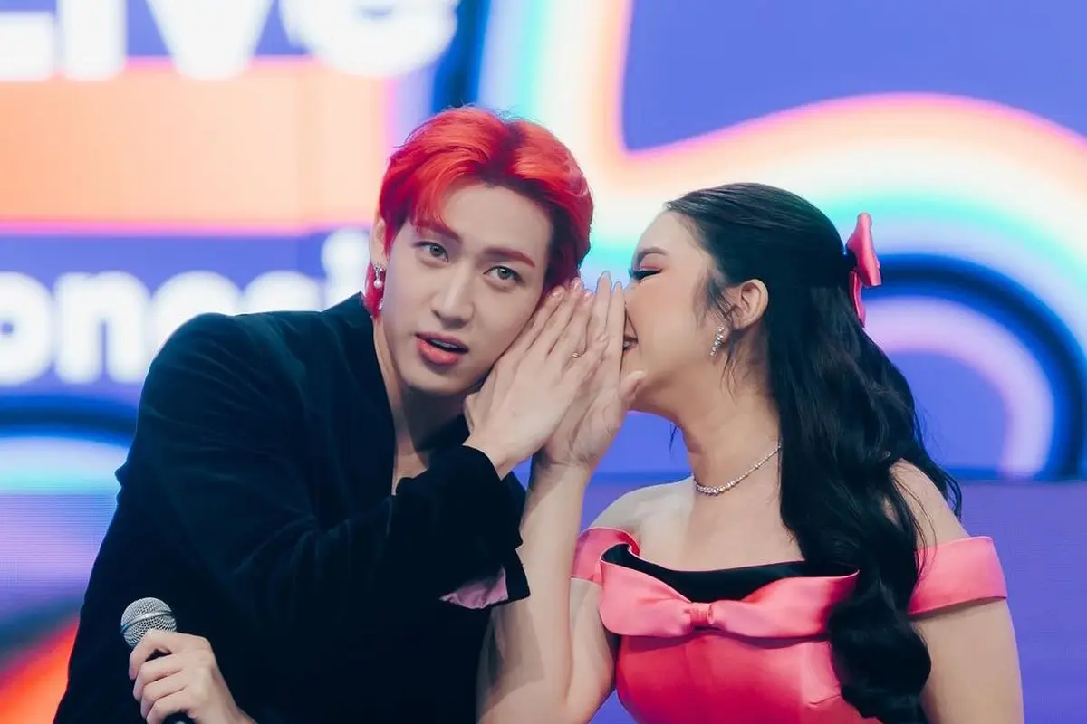 Tiara Andini dan BamBam GOT7 (Instagram/tiaraandini)