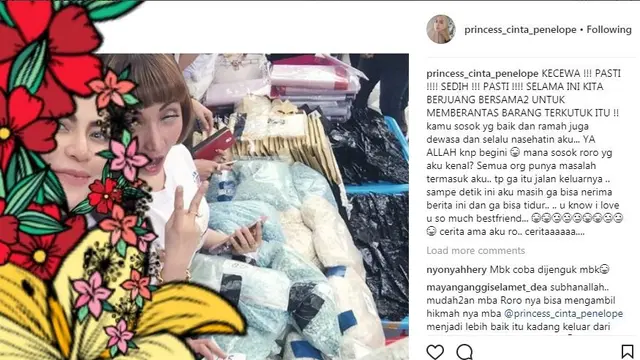 Roro Fitria dan Cinta Penelope