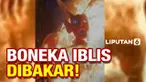 ahun ini Warga Kota Guatemala membakar figur iblis besar yang sedang menggenggam sebuah suntikan dan uang dolar sebagai simbol kritik terhadap pemerintahan Guatemala atas manajemen buruk pandemi COVID-19 dan juga korupsi di Amerika Tengah.