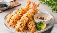 Resep Tempura Udang Wijen Hitam yang Renyah dan Gurih