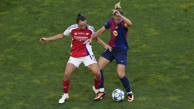 Arsenal vs Barcelona di final Liga Champions Wanita 2025